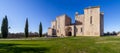 Flor da Rosa Monastery in Crato. Belonged to the Hospitaller Knights Royalty Free Stock Photo