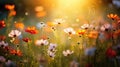 flora flower foliage sunlight captivating