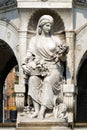 Flora Fountain at fort area in Mumbai