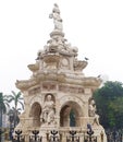 Flora Fountain view in South Mumbai, India Royalty Free Stock Photo