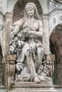 Flora fountain in Mumbai, India, Famous heritage Landmark