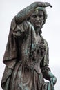 Flora MacDonald Statue at Inverness Castle in Scotland, UK