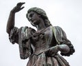 Flora MacDonald Statue at Inverness Castle in Scotland, UK