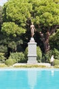 Flora Statue in nikitsky botanical garden, Yalta