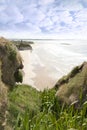 Flora view from the top of the cliffs in Ballybunion Royalty Free Stock Photo