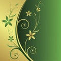 Floral abstract background Royalty Free Stock Photo