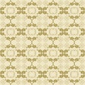 Floral antique seamless pattern