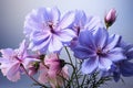 Floral arrangement, with a beautiful Nigella flower.