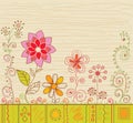 Floral background.