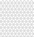 SEAMLESS VECTOR PATTERN. GEOMERTIC TRINAGLE OUTLINE WITH DOTS MONOCHROME TEXTURE