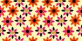 Floral background - bright olors. Seamless pattern of colorful flowers. Royalty Free Stock Photo