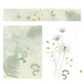 Floral background, dandelion Royalty Free Stock Photo
