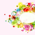 Floral background, , eps10 Royalty Free Stock Photo