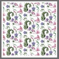 Floral Background, Pattern