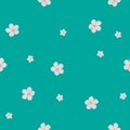 Floral background seamless pattern