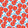 Floral background for textiles. Wall Art, textiles wrapping paper.