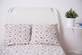 Floral bedding set Royalty Free Stock Photo