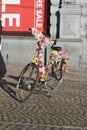 Floral bicycle Amsterdam