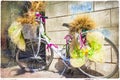 floral bike