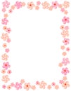 Floral border / frame