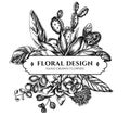 Floral bouquet design with black and white ficus, iresine, kalanchoe, calathea, guzmania, cactus Royalty Free Stock Photo