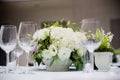 Floral centerpiece Royalty Free Stock Photo
