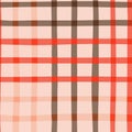 Wavy checks seamless vector pattern.