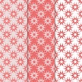 Floral colored seamless patterns. Backgrounds with fower elements for wallpapers