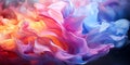 Floral colourful fluid abstract background Royalty Free Stock Photo