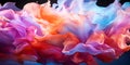 Floral colourful fluid abstract background Royalty Free Stock Photo