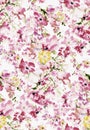 floral design allover with seamless pattern and texture for textile designSeamless beautiful abstract Royalty Free Stock Photo