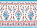 Floral fabric pattern