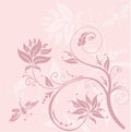 Floral and faunal background