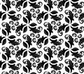 Floral Fine Seamless Vector Pattern