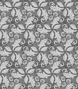 Floral Fine Seamless Vector Pattern