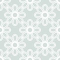 Floral Fine Seamless Vector Pattern