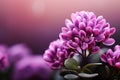 Floral finesse Decorative Arctostaphylos uva ursi with blurred garden surroundings