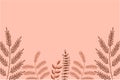 Floral Flat Background Vector Illustration Royalty Free Stock Photo