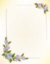 Floral frame Royalty Free Stock Photo