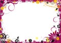 Floral frame