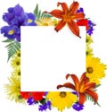 Floral Frame Royalty Free Stock Photo