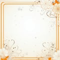 floral frame vector price 1 credit usd 1 Royalty Free Stock Photo