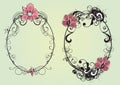 Floral frames