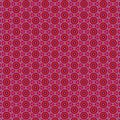 Floral geometric mosaic pattern for design of fabrics, patchworks, wrapping papers, cards Royalty Free Stock Photo