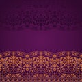 Floral Indian pattern Royalty Free Stock Photo
