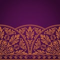 Floral Indian pattern Royalty Free Stock Photo