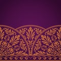 Floral Indian pattern Royalty Free Stock Photo