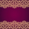 Floral Indian pattern. Royalty Free Stock Photo