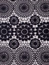 Floral lace fabric Royalty Free Stock Photo