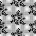 Floral lace pattern